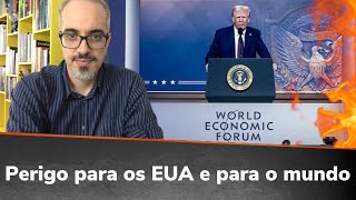 AGORA: TRUMP NA SEDE MUNDIAL DO SATANlSMO