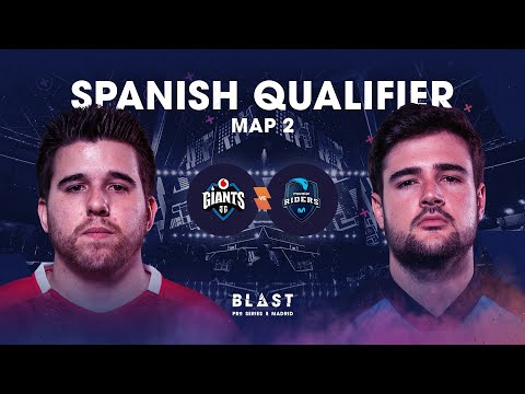 BLAST Pro Series Madrid 2019 - Qualifier Map 2 - Movistar Riders Vs. Vodafone Giants