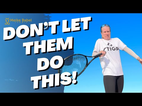 How to beat the heavy topspin tennis player