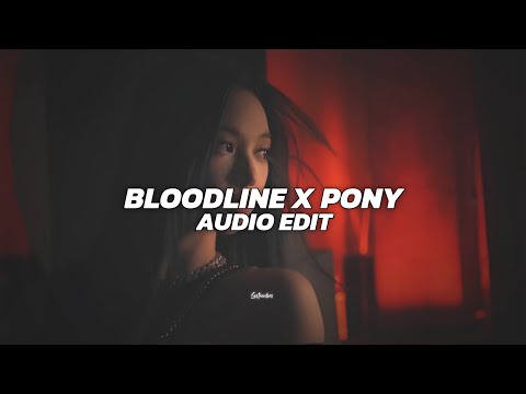 Bloodline x pony (tiktokremix) - ariana grande & ginuwine 「edit audio」