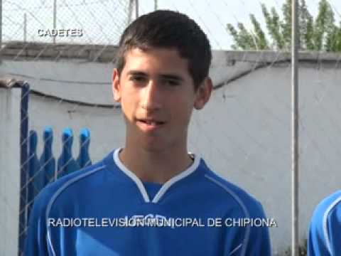 ENTREVISTA CADETES chipiona cf