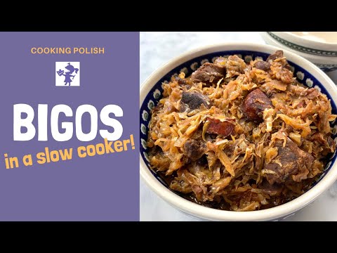 Hunter's Stew - How to Make Polish Bigos in a Slow Cooker