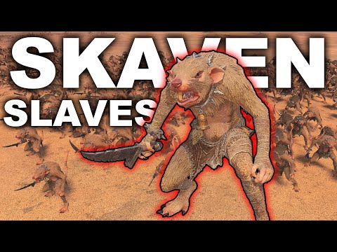 Can You Beat Total Warhammer 3 Using Only SKAVENSLAVES?