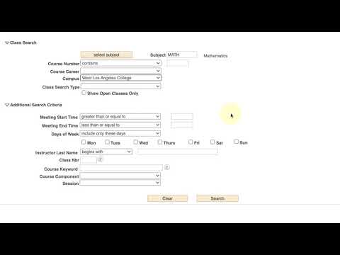 Dcccd Class Search