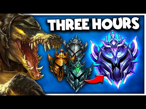 THIS is how you CLIMB to DIAMOND in 3 HOURS...with RENEKTON ONLY