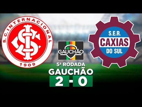 INTERNACIONAL 2 x 0 CAXIAS Campeonato Gaúcho 2024 5ª Rodada | Narração