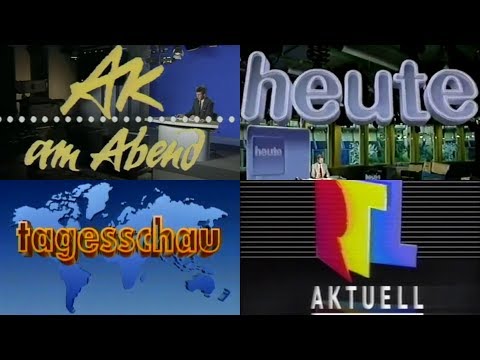 German news openings 1990