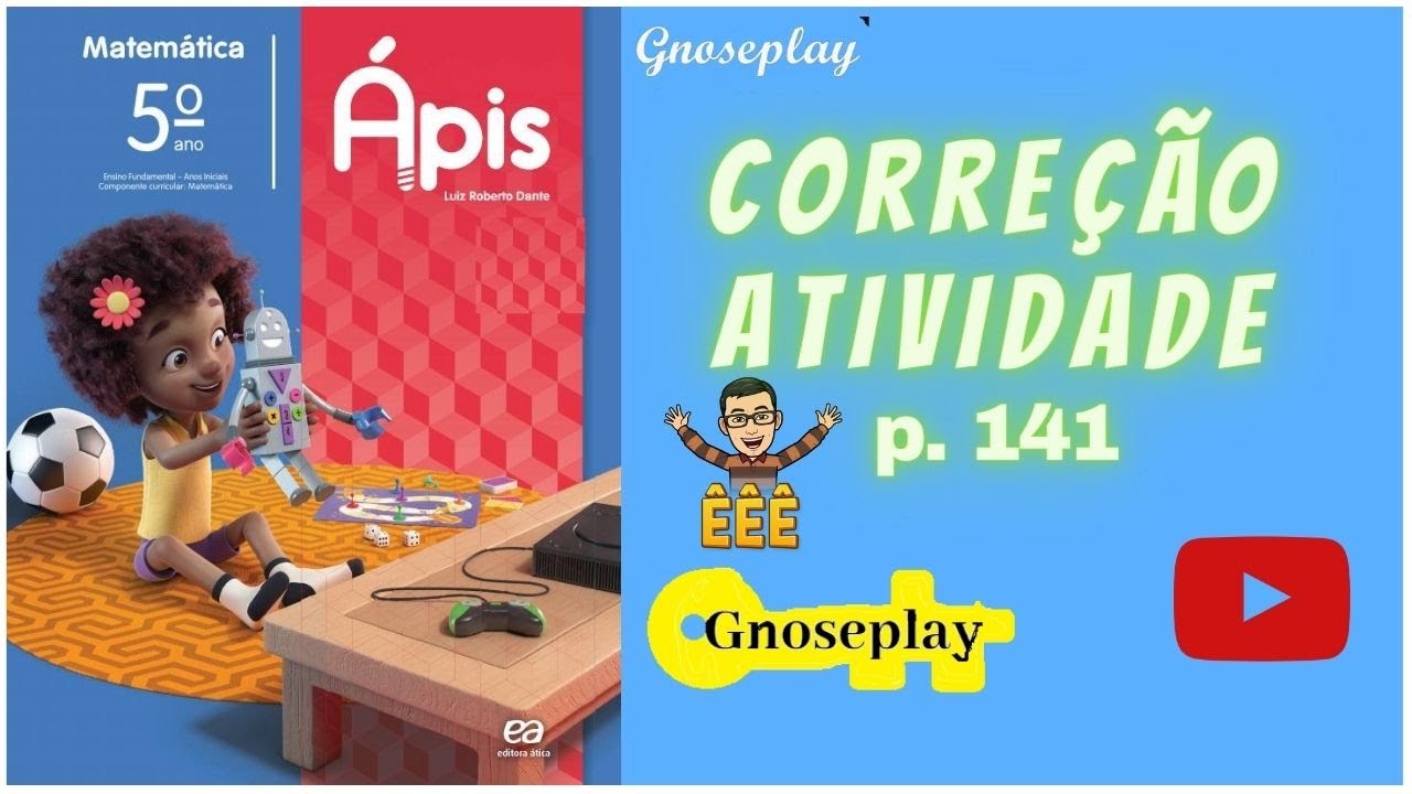 Livro Ápis de Matemática, 5 ano, página: 141