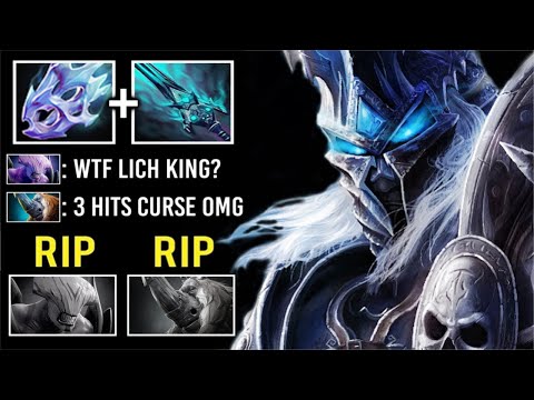 THE LICH KING IS HERE! Most Crazy Annoying 3x Hit Curse vs PRO Void Epic Game WTF Dota 2