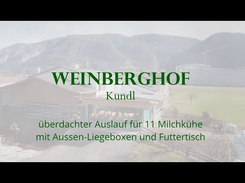 Dokumentation Umbau eines kleinen Milchviehstall von Anbindehaltung zu Laufstallhaltung