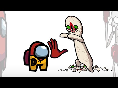 Mini Crewmate Kills SCP Containment Breach Characters # 1 - Among us