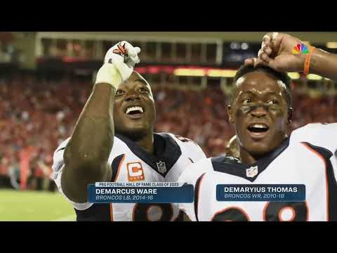 Demarcus Ware says he sang the National anthem as a dedication to  the late great Demaryius Thomas❤️
