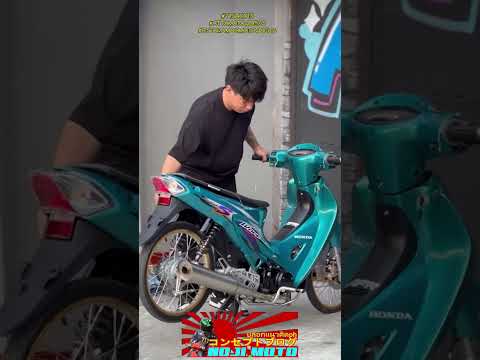 boss alphon's new wave-s 125 build streetbike #shorts #thaiconcept #motorcyclestyle #wave125 #ctto