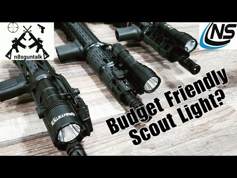 Nightstick LGL-160 Weapon Mounted Light Review \u0026 Streamlight Comparison.