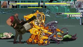 Download lagu AN Mugen #108: Heavy & Private VS Alien Warrior & Predator Warrior mp3