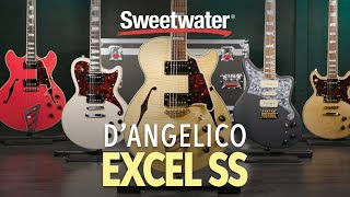 Video thumbnail for D'Angelico Excel SS Semi-hollowbody Electric Guitar Playthrough by Sweetwater