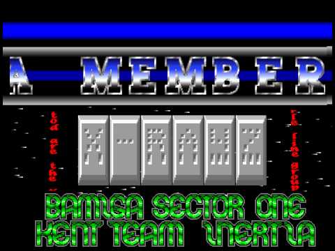 Bamiga Sector One & The Kent Team & Inertia - Crack Intro 02 - Amiga Cracktro