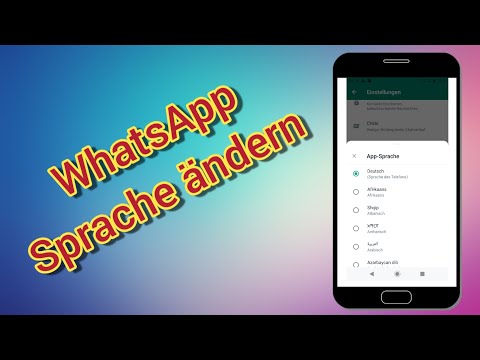 WhatsApp Sprache ändern - Android Anleitung