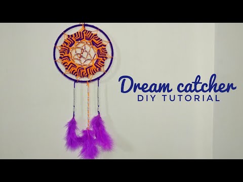 DREAM CATCHER | how to make easy Dream Catcher | Dream catcher kese banate hai | step by step |