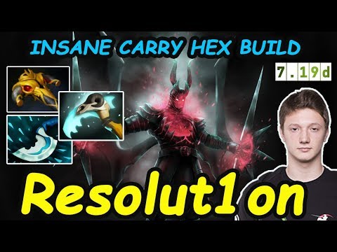 FWD.Resolut1on - [TerrorBlade] INSANE CARRY HEX BUILD |  Dota2 7.19d Rank