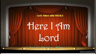 Download lagu Here I am Lord - Video Lyrics with Vocals (Christian / Gospel / Church Song) mp3