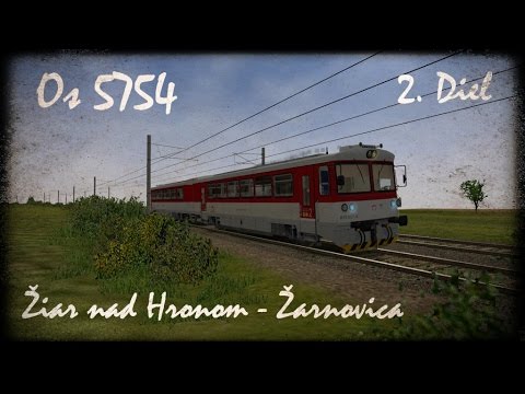 OR - ŽSR 150 | Os 5754 2.Diel, Žiar nad Hronom - Žarnovica [ZSSK 813.027-4]