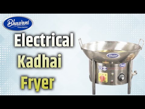 Commercial Electric Kadai 15ltr Electric Operator