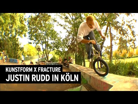 kunstform BMX X Fracture – Justin Rudd in Köln