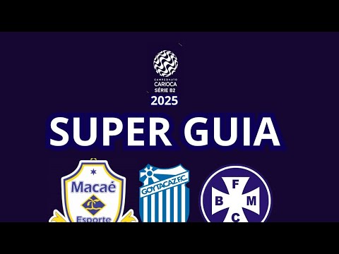 ALL CARIOCA B2 TEAMS (2025), STADIUMS, REGULATIONS AND MUCH MORE