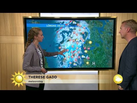 Ostadigt väder - men här kan du bada - Nyhetsmorgon (TV4)