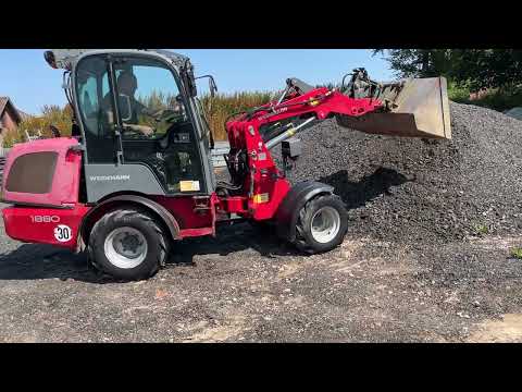 Video: Weidemann 1880 minilæsser 1