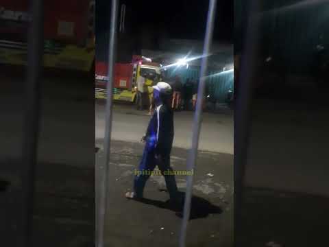 AKSI PARA SUPIR TRUK DI KEDIRI TERKAIT DEMO 22-02-2022 PENOLAKAN OPERASI ODOL