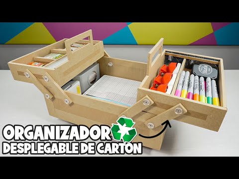 Caja Organizadora DE Escritorio Para Materiales DE Manualidades
