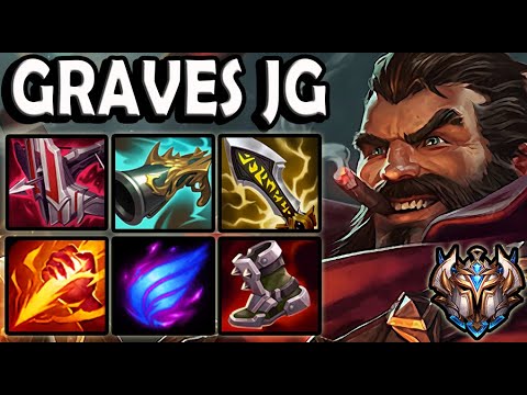 Peanut GRAVES Jungle vs PANTHEON - Korea Challenger Patch 11.1 ✅