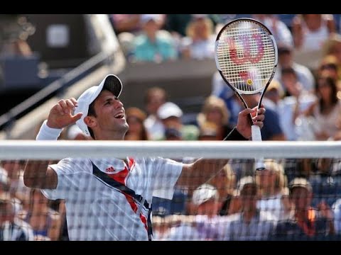 Novak Djokovic vs David Ferrer - US Open 2007 Semifinal: Highlights
