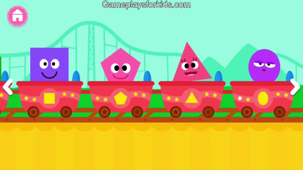 Pinkfong Shapes & Colors Gameplay App for Android Device Ep.5