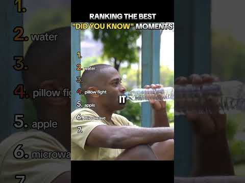Ranking the funniest "Did You Know" moments #shorts