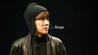Download lagu J-hope - What If... (dance mix) (Sped Up) mp3