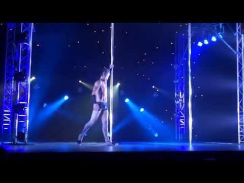 Sam Willis Mr Pole Fitness UK 2014 Runner Up Routine