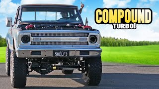 Compound TURBO Cummins first drive !
