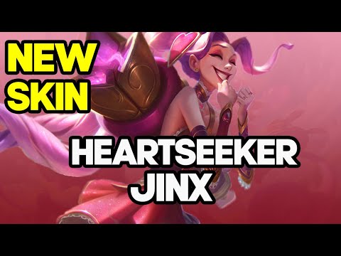 NEW HEARTSEEKER JINX SKIN GAMEPLAY | NEW SKIN SPOTLIGHT | League of Legends