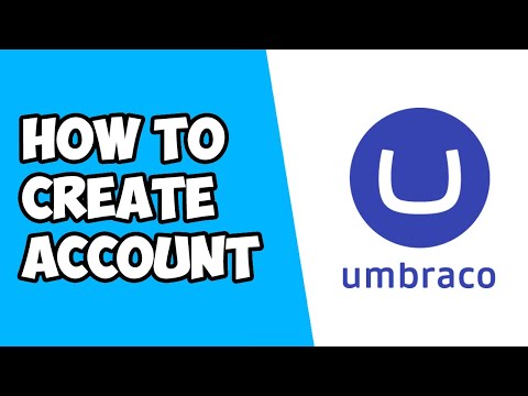 How To Create Umbraco Account 2022
