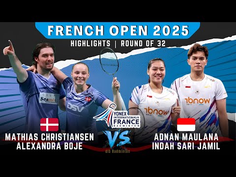 Mathias Christiansen Alexandra Boje vs Adnan Maulana Indah Sari Jamil | R32 - French Open 2025