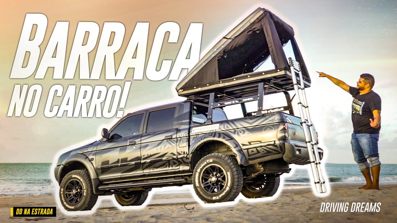 Barraca de teto automotiva na caçamba Instalamos uma @TendaroBrasil na L200 Chaleirinha! 289