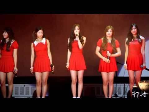 11/10/28 A Pink - Wishlist @Military Academy Event