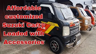 Pinakamura na Loaded and Customized Suzuki Carry  Da63t,Da62t,Scrum 4x4 manual/Automatic Aircon Fi