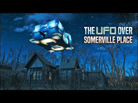 The UFO Over Somerville Place 🛸 Fallout 4 Tour