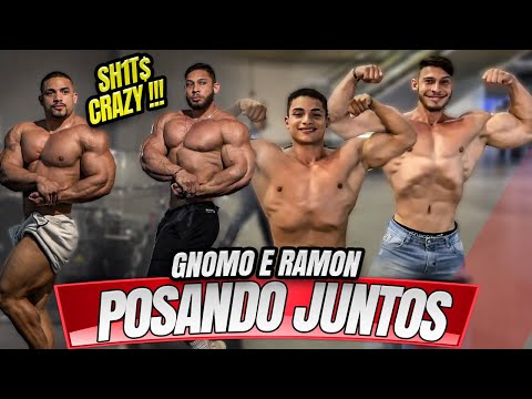RAMON E GNOMO REVELARAM O SHAPE E POSARAM JUNTOS NO NOVO CT!!!