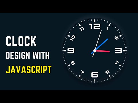 How To Make A Clock Using Javascript Vanilla Javascript Clock Digital Clock