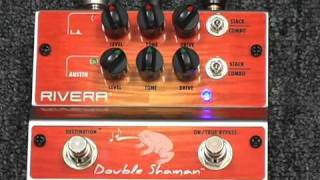 Video thumbnail for Rivera Double Shaman hear the Austin and LA channel demo Vaughan & Van Halen tones by Rivera Amplification